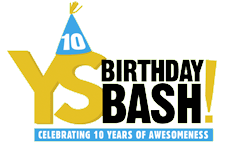 Yellow Scene Birthday Bash logo