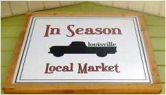 In Season Local Market logo